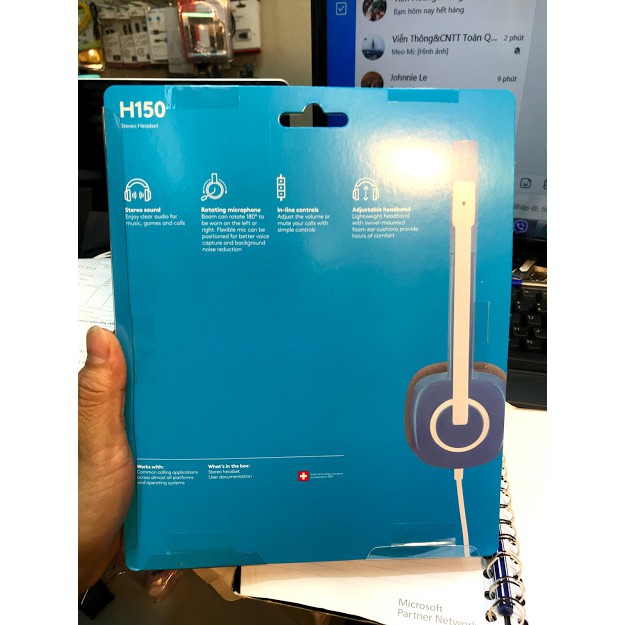 Tai nghe chính hãng logitech H150 bh 2 năm