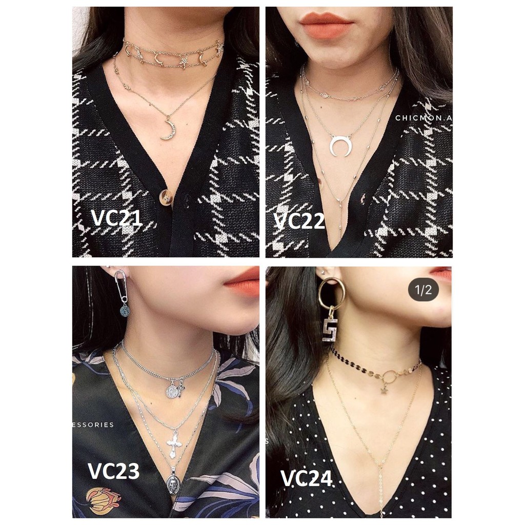 SALE 50% - Vòng cổ Nam/ nữ (P2 - Ảnh thật)