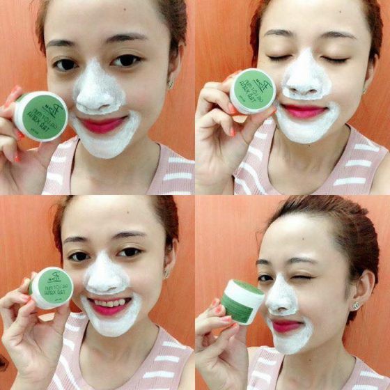 Gel lột mụn trà xanh Pizu