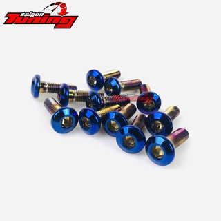 SET 12 con ốc đĩa màu Titan cao cấp SaigonTuning