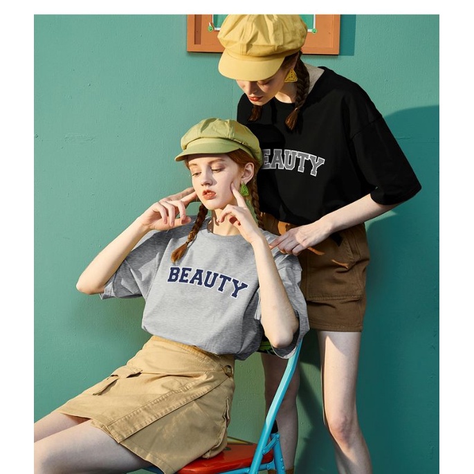 Áo thun cao cấp nữ in chữ kiểu dáng trẻ trung mẫu mới sang chảnh cực xinh đẹp chuẩn