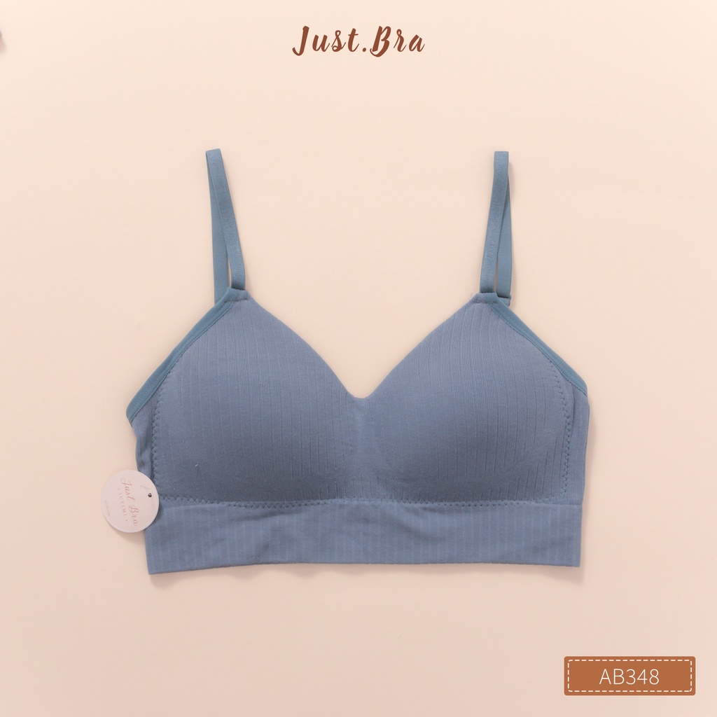 Áo ngực nữ Just Bra chất liệu thun gân dáng U back thể thao quyến rũ AB348