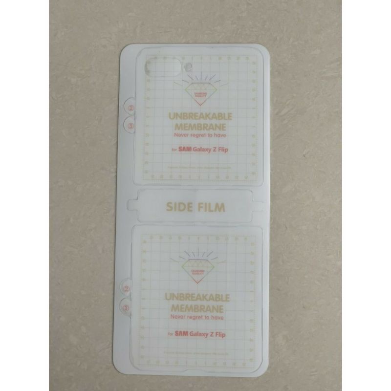[ZFlip4] Dán dẻo PPF Z Flip / flip 3 / flip 4 bóng mặt trong lớn/trước/sau chống trầy xước