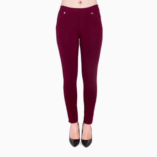 QUẦN LEGGING/ TREGGING THUN COTTON - CẠP CAO TÔN DÁNG - CÓ BIG SIZE TRÊN 70KG