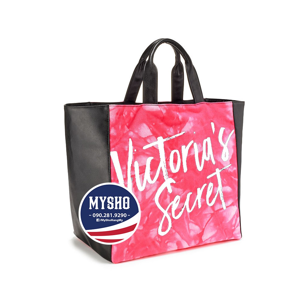 Túi vải Victoria's Secret USA chính hãng - có 4 ngăn chứa đồ tiện dụng