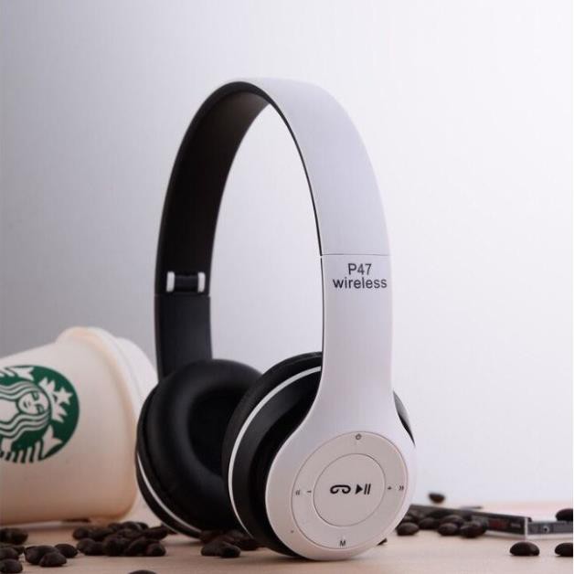 Tai nghe Bluetooth P47 Wireless Đủ màu new 100% | BigBuy360 - bigbuy360.vn