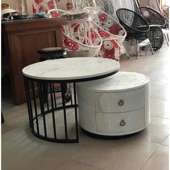Bàn Trà Mặt Đá Sơn Tĩnh Điện Cao Cấp