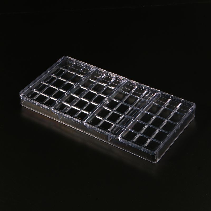 Khuôn nhựa PC cứng trong suốt làm kẹo socola cho nhà bếp