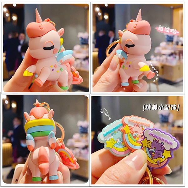 [Ảnh thật] [Có sẵn] Móc khóa ngựa thần dễ thương Hottrend -phụ kiện túi xách