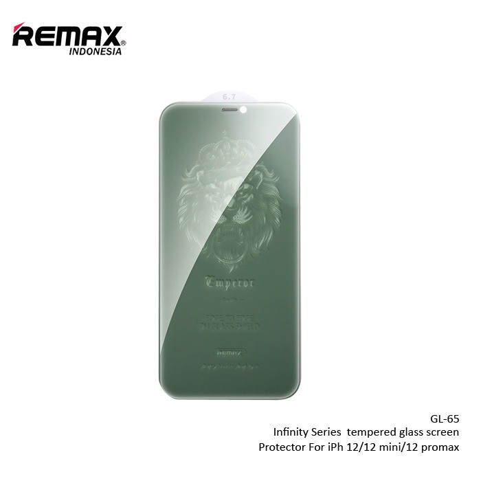 CHÍNH HÃNG REMAX  MIẾNG DÁN Kính Cường Lực Chống Nhìn Trộm nhìn nghiêng Iphone 12 MINI / PRO / MAX Gl 65 / 56