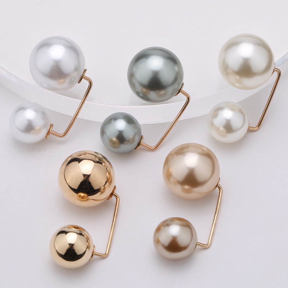 Bộ 3 Ghim Cài Áo Đính Ngọc Trai Thiết Kế Tinh Tế