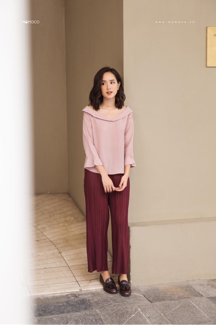 Quần Culottes Nữ MOMOCO Rập Nhăn M2160 | BigBuy360 - bigbuy360.vn