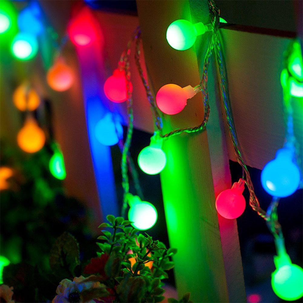 Đèn Led Xài Pin Bóng Đèn Tròn Cherry Ball Decor Trang Trí Decor Phòng Ngủ Tiệc Noel Cắm Trại Đẹp Rẻ