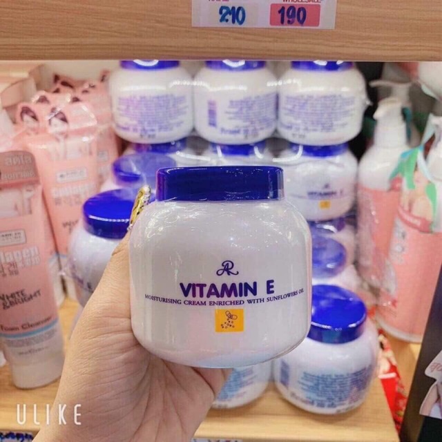 Kem Vitamin E dưỡng trắng