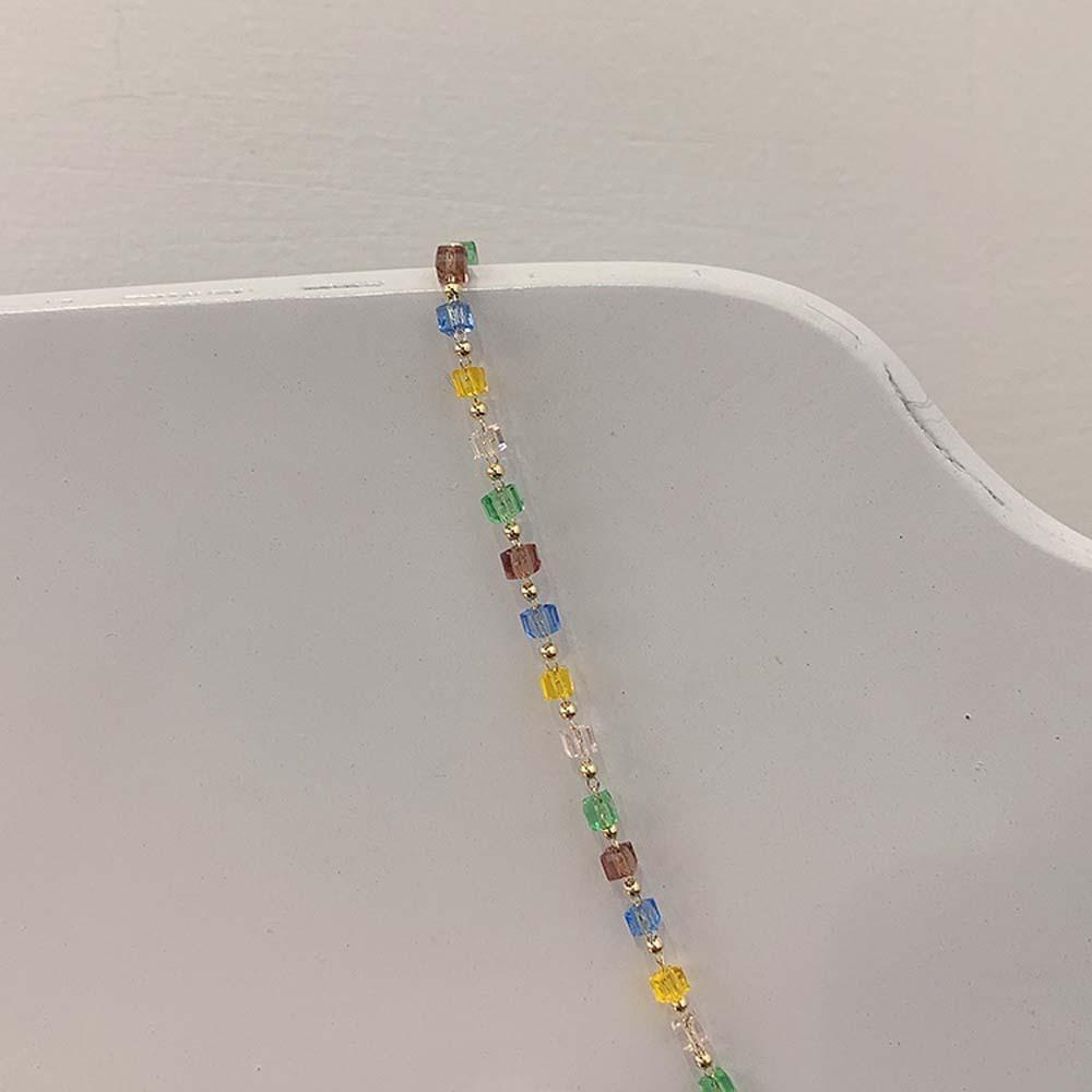 Dây Chuyền Đính Hạt Phong Cách Hàn Quốc Xinh Xắn Cho Nữ|Vòng Cổ Choker Thời Trang Cá Tính