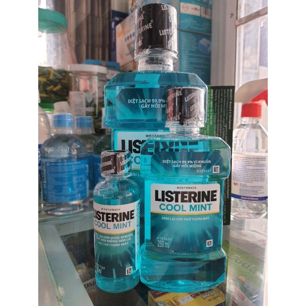 Nước súc miệng Listerine cool mint