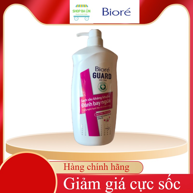 Bioré GUARD- Sữa tắm kháng khuẩn mát lạnh sảng khoái 800g