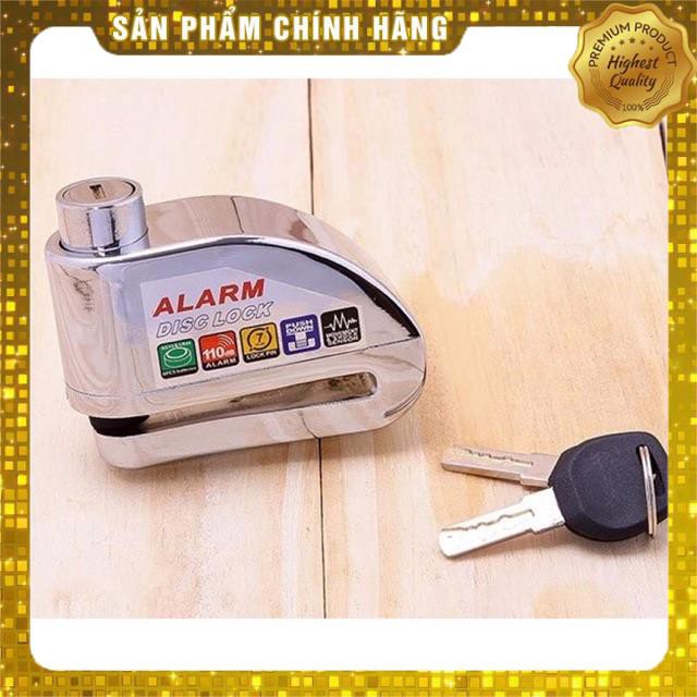 Khoá chống trộm đia xe máy Alarm Lock có tiếng hú