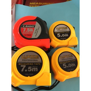 Thước kéo mét nhiều size 3m, 5m, 7,5m, 10m