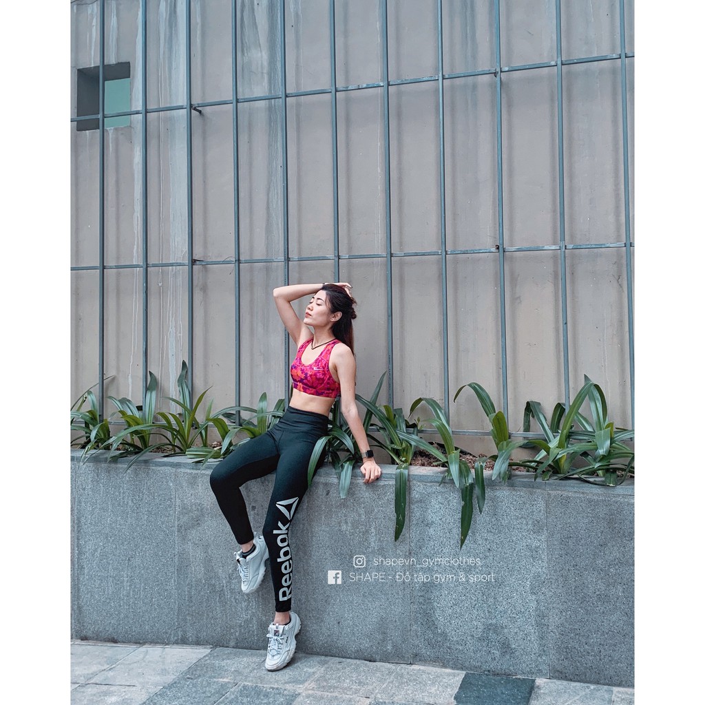 [Mã SMA071008 hoàn 10K xu đơn 0Đ] Quần legging nữ tập gym R.e.e.b.o.k [ QD192] | BigBuy360 - bigbuy360.vn