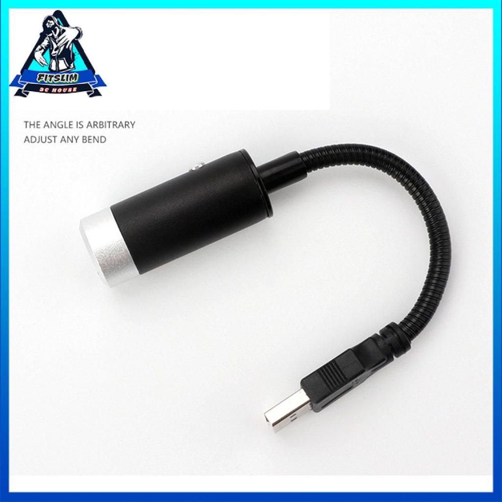Đèn Chiếu Tạo Không Khí Usb Tự Động Xoay Họa Tiết Bầu Trời Sao Cho Xe Hơi