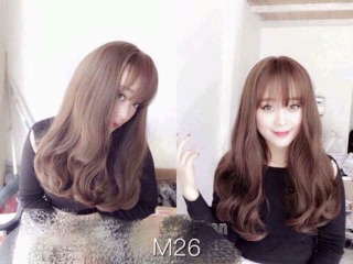 tóc bộ uốn đuôi * tơ cao cấp*