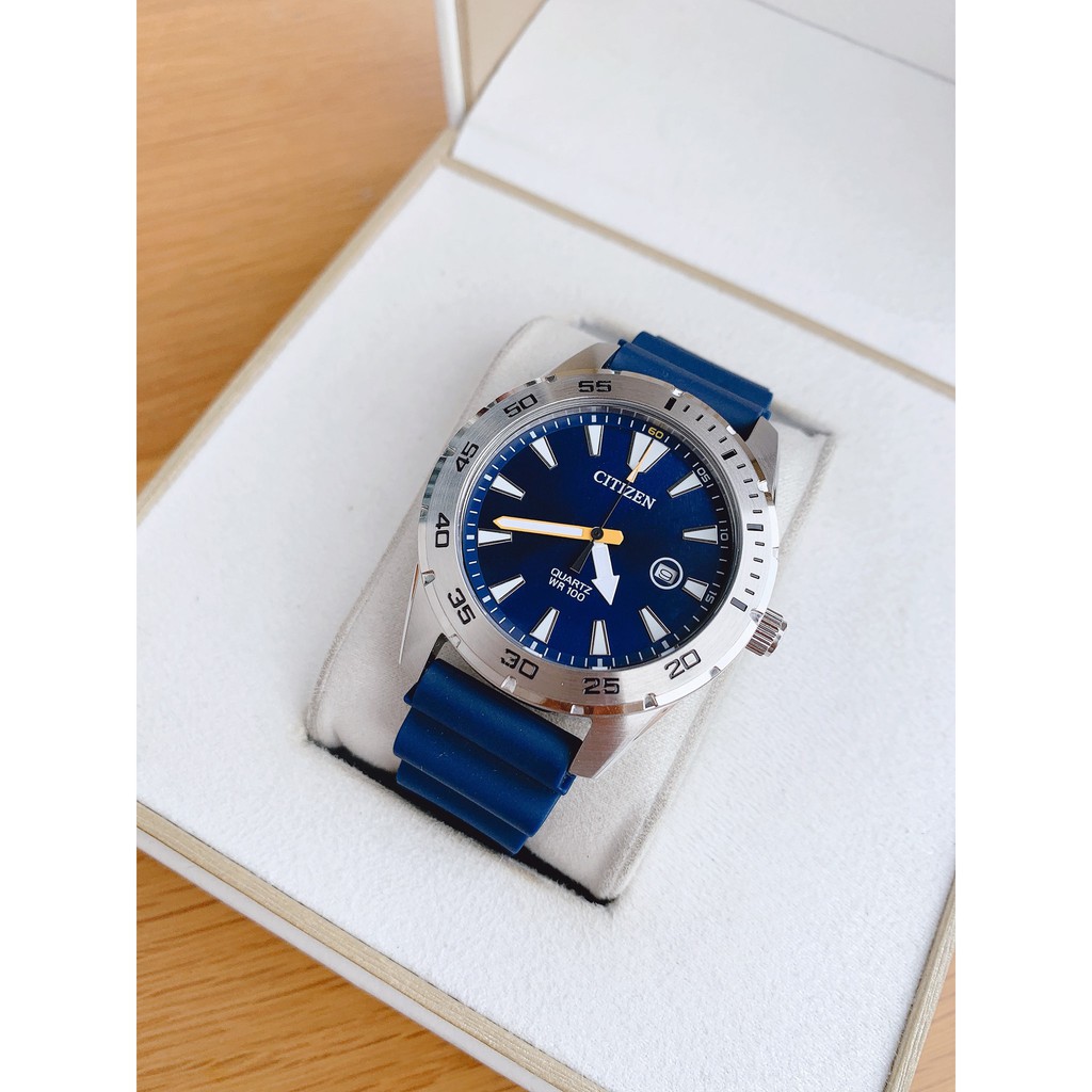 Đồng hồ Nam Citizen Dây Cao Su BI1041-22L