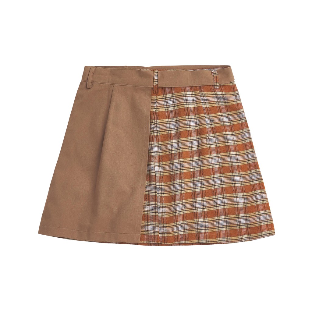 Usthebasic - Chân váy Attached Plaid Skirt | WebRaoVat - webraovat.net.vn