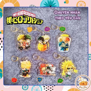 Móc khóa Mica Acrylic Boku No Hero Academia - Học viện anh hùng Anime Keychain