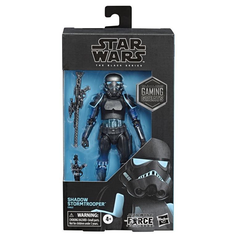 Shadow StormtrooperMô hình Hasbro ◊ Star Wars Black Series 6-inches ◊ The Force Unleashed - Gamestop Exclusive