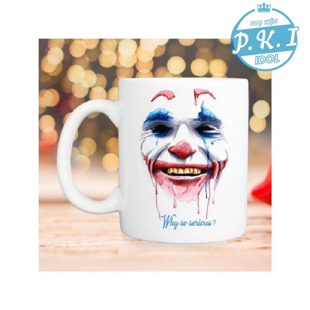 Cốc Joker Why So Serious 3 - QUÀ TẶNG ĐẶC BIỆT