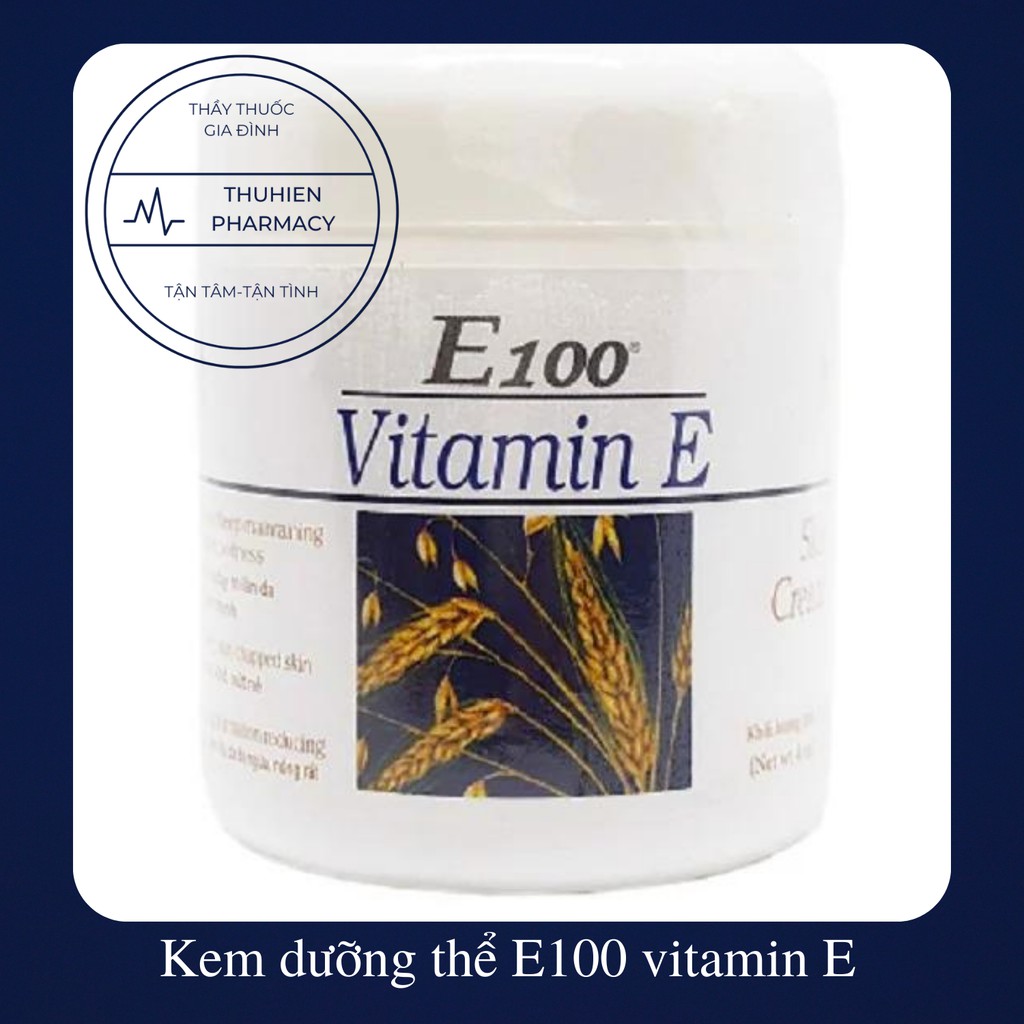 Kem dưỡng thể bông lúa E100 vitamin E