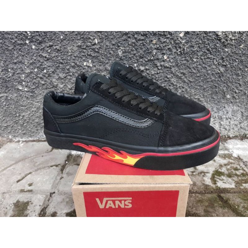 Giày Thể Thao Vans Oldskool Flame Era Sk8 Chính Hãng Thời Trang Năng Động