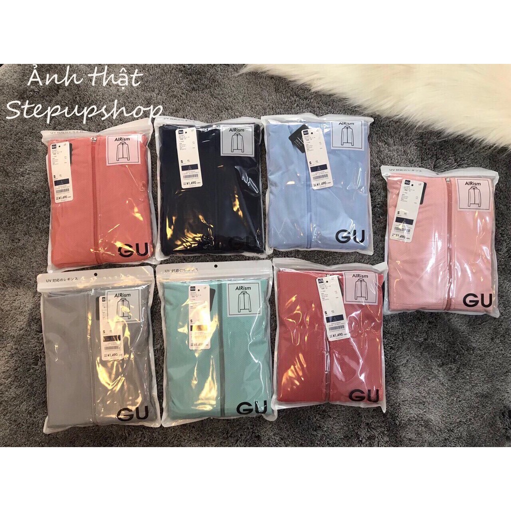 Áo chống nắng GU vải Airism làm mát | BigBuy360 - bigbuy360.vn