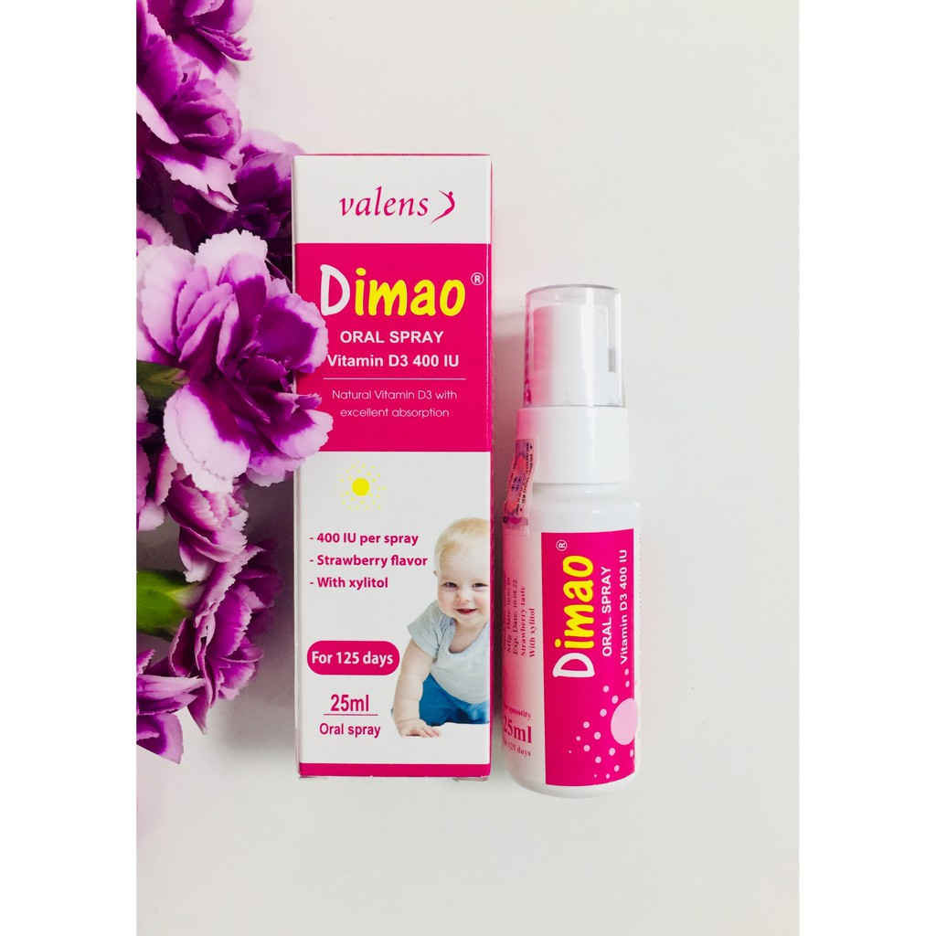 Shop Bố Ken DIMAO VITAMIN D3 400 IU Dạng Xịt [Nhập Khẩu Châu Âu Chính Hãng - Cam Kết Date Xa]