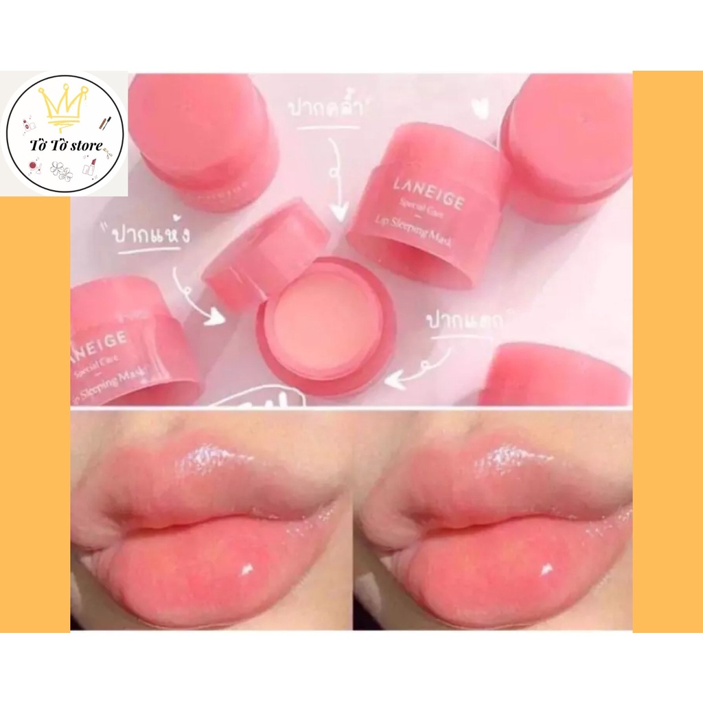 Mặt nạ ủ môi LANEIGE Lip Sleeping Mask - Berry [mini size][ CÓ ẢNH THẬT]
