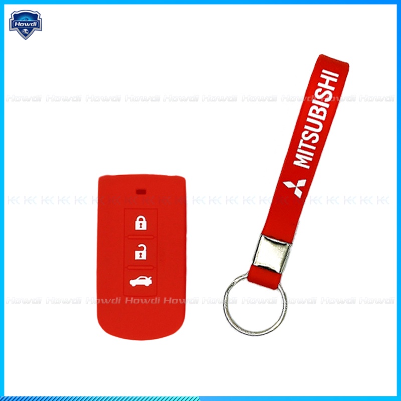 ☆Độc Quyền☆Vỏ Bọc Chìa Khóa Bằng Silicone Cho Mitsubishi Outlander ASX Attrage Triton