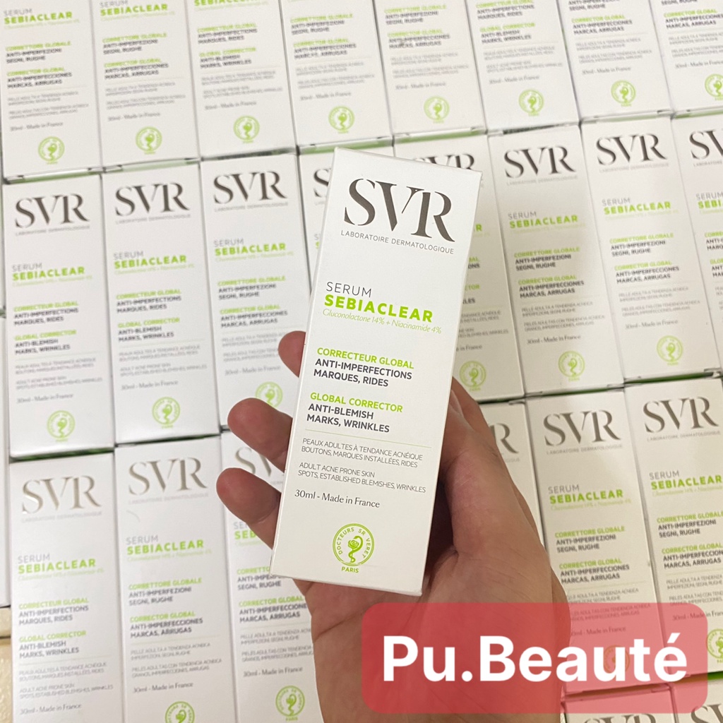 Tinh Chất Làm Giảm Mụn Và Nếp Nhăn SVR Seabiaclear Serum 30ml