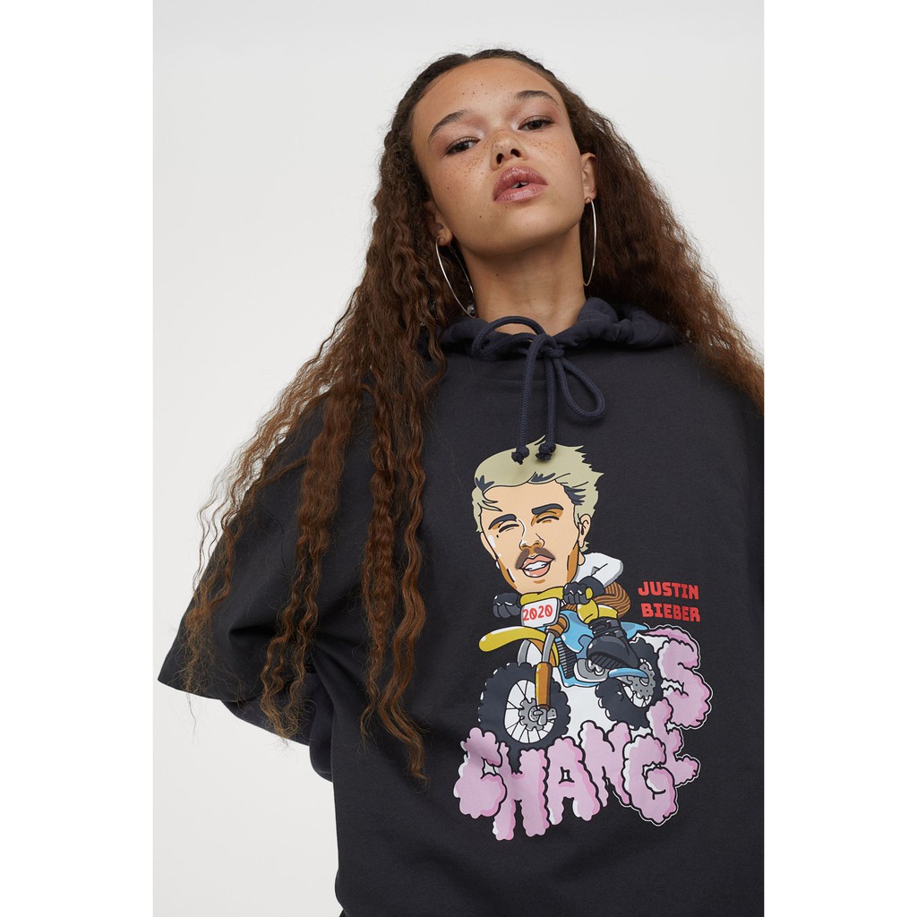 Áo T-shirt H&M x Justin Bieber US