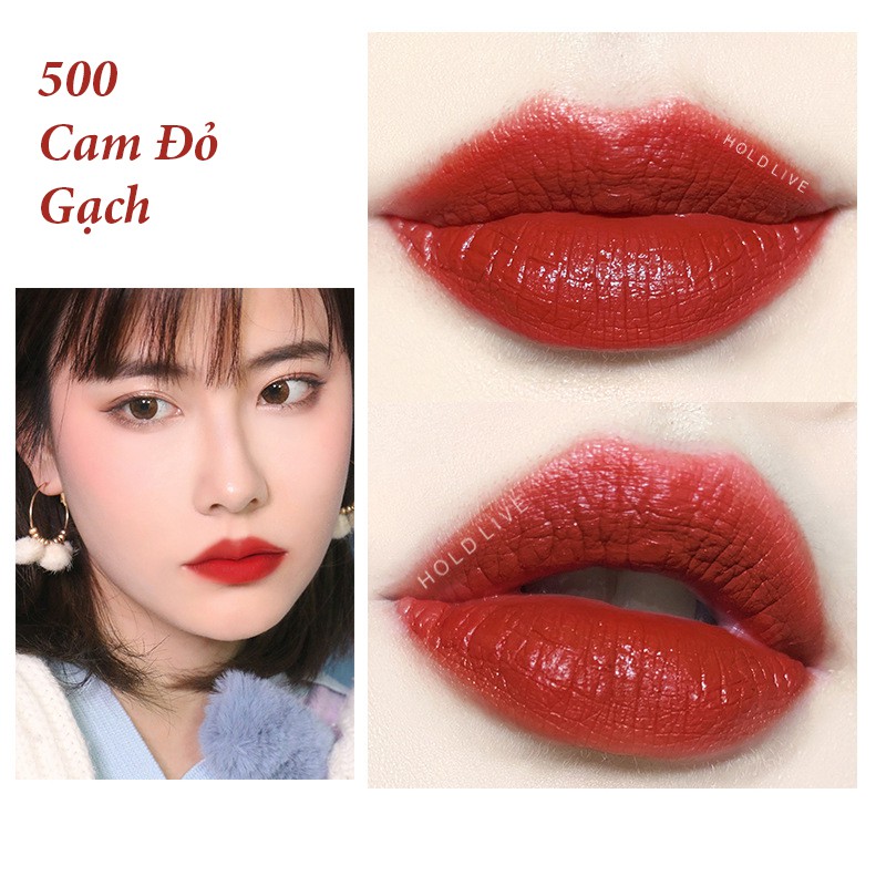 Set 5 son kem vuông Hold Live orchid love matte lip chính hãng Holdlive nội địa Trung HL270 NPP Shoptido | BigBuy360 - bigbuy360.vn