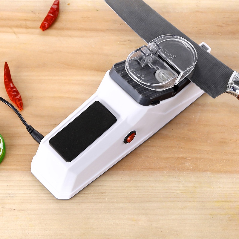 Máy mài dao / dụng cụ nhà bếp điện tử chuyên nghiệp tiện lợi có thể điều chỉnh cổng Usb