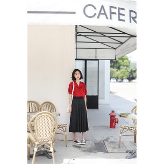 Mija Set - Set áo đỏ váy đen