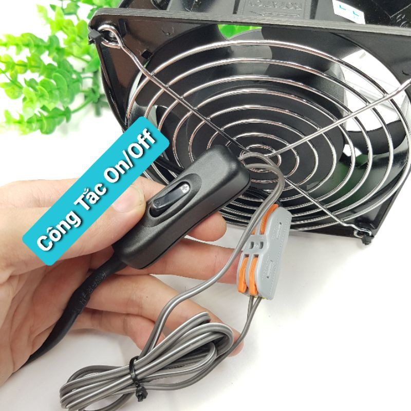 Quạt Tản Nhiệt Quạt Hút Mùi AC220V 12x12CM 3000RPM Tiện Dụng❤️Quạt Hút Mùi Tiện Dụng