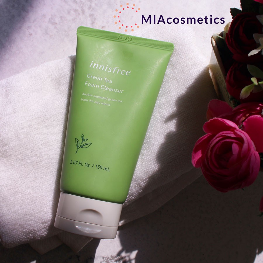 [CHÍNH HÃNG] Sữa rửa mặt ngăn ngừa mụn INNISFREE GREEN TEA FOAM | BigBuy360 - bigbuy360.vn