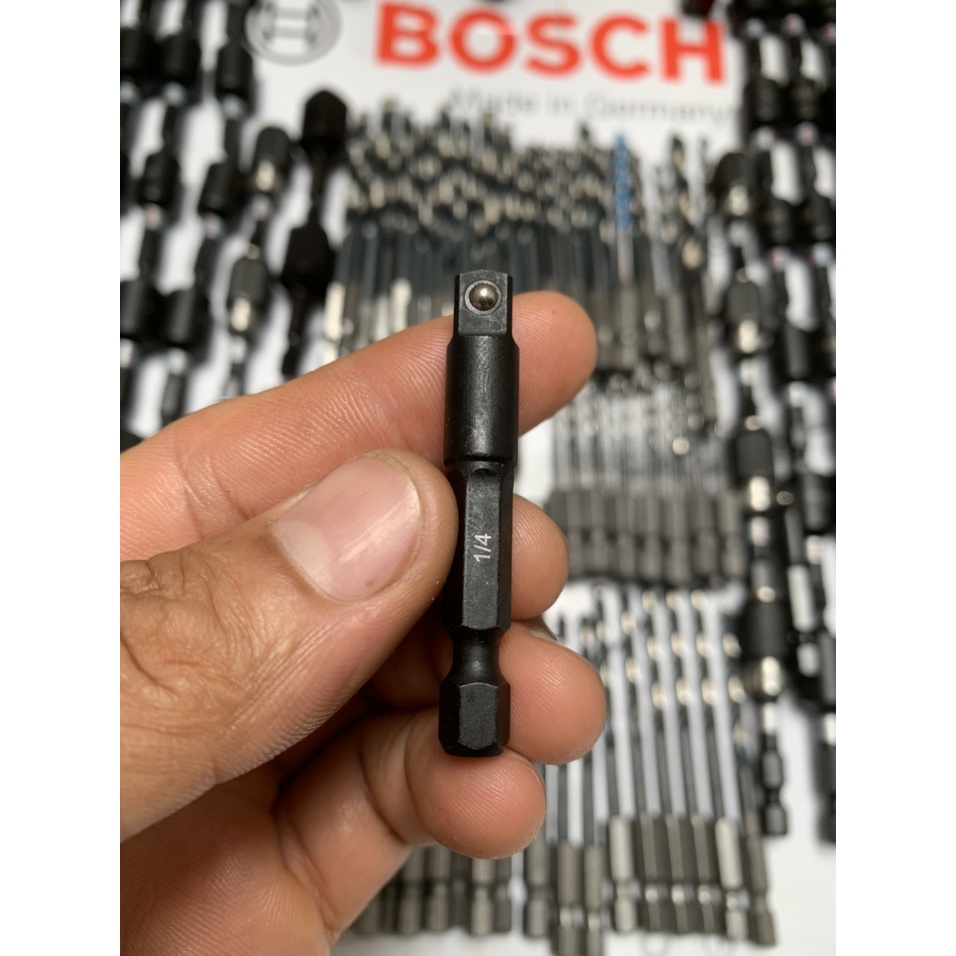 Đầu chuyển Bu lông 1/4 3/8 1/2 Bosch chính hãng