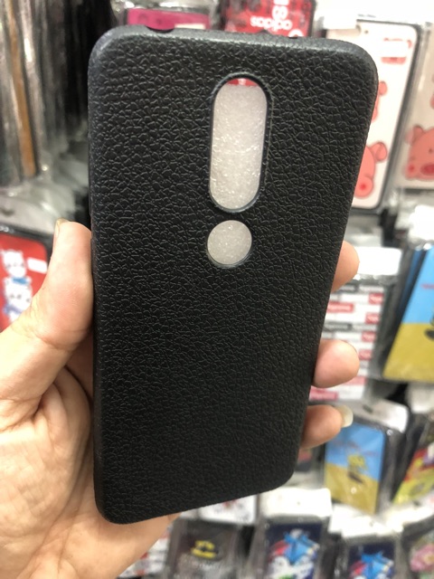 Ốp nokia X5,nokia 3.1, X6 ,Nokia6.1, dẻo silicon kiểu da