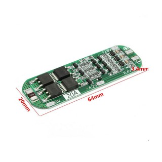 Mạch bảo vệ pin 3S 20A - 12.6V