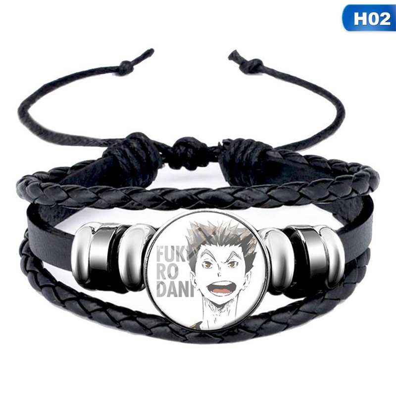 Vòng Tay Dây Bện Haikyuu Có Thể Điều Chỉnh