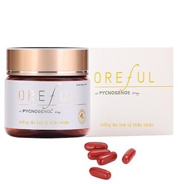 ✅[CHÍNH HÃNG] Viên uống chống lão hóa da Oreful 80mg