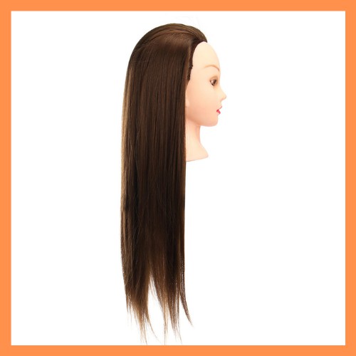 [90%Tóc Thật]Đầu Manocanh Cho Thợ Tóc